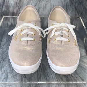 Keds Metallic Gold